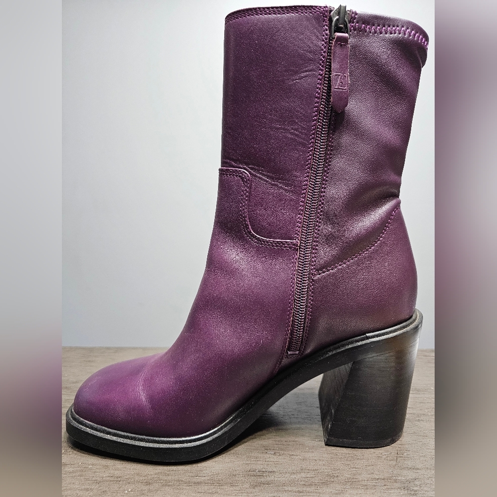 Franco Sarto Penelope Mid Shaft Boots Sz 8M